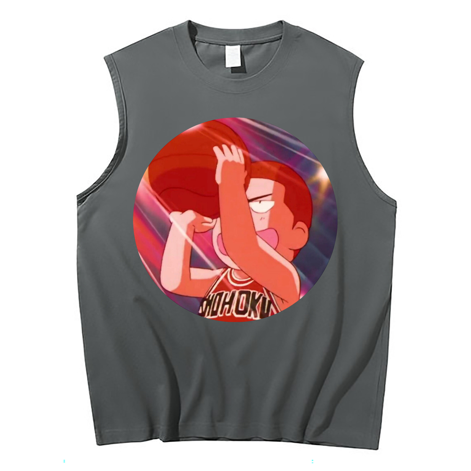 （画像用） SLAM DUNK／スラムダンク コットン100％タンクトップ（フロントプリント）